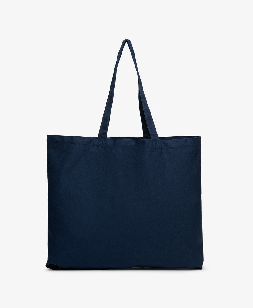 superdry tote in richest navy
