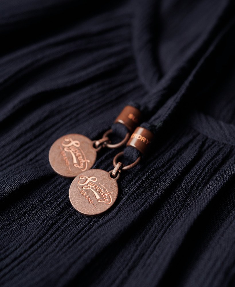 mini strandjurkje met camisole in de kleur eclipse navy