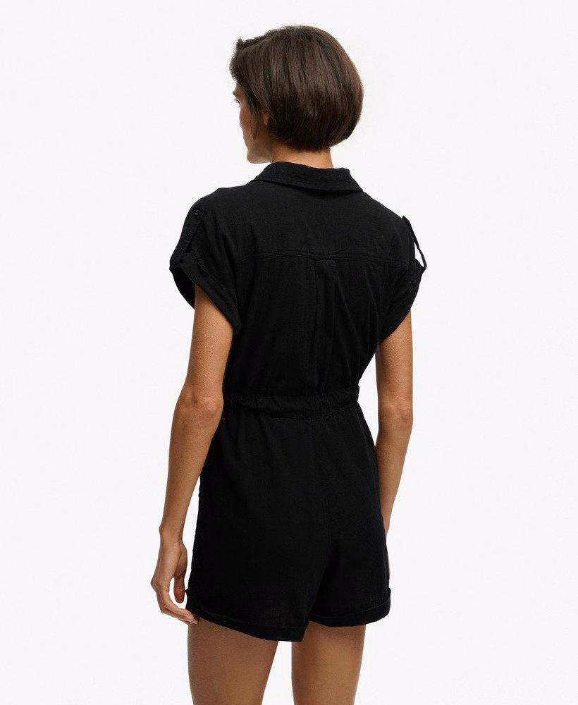 Playsuit met riem en handige functies