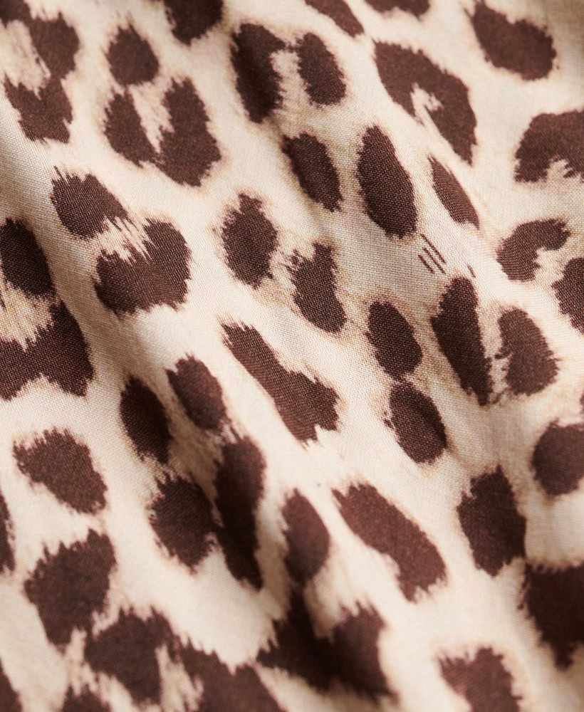 Maxi-slipjurk met print