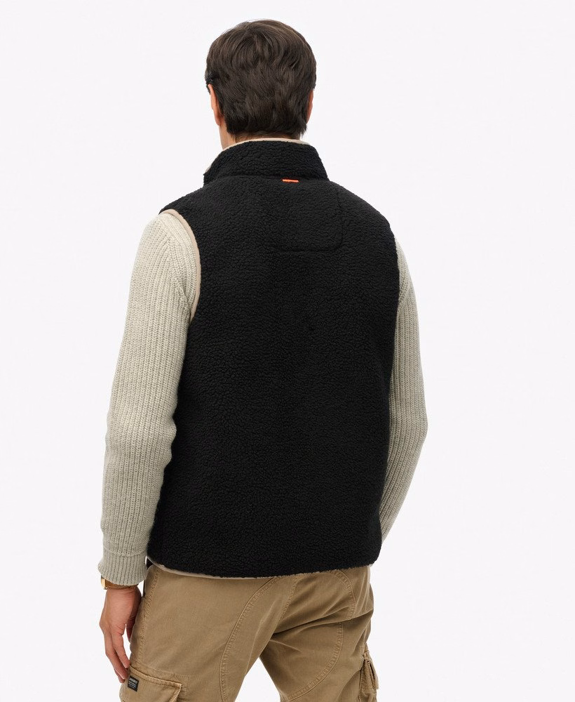 Outdoor fleece vest