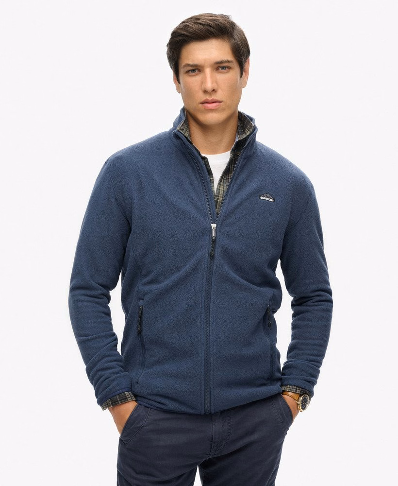 Polar Fleece met volledige ritssluiting