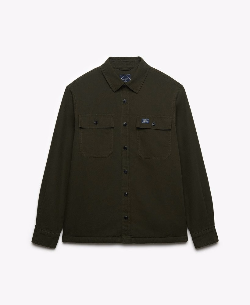 Vintage Borg gevoerd Miller overshirt