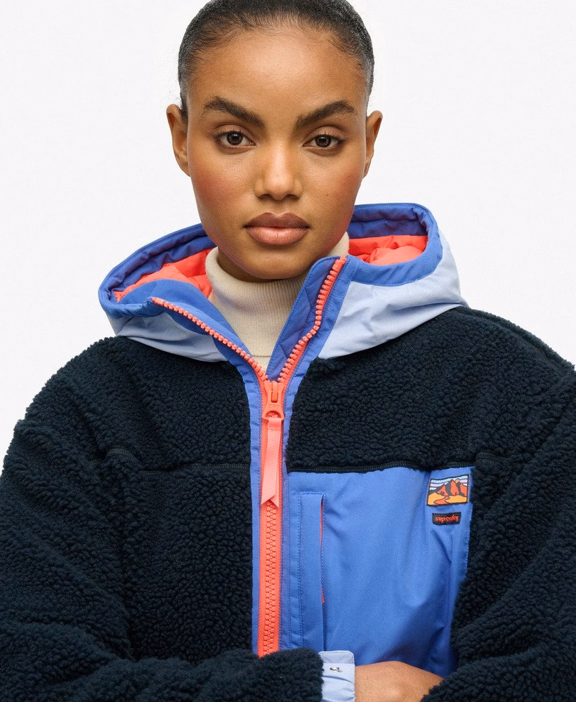 Vintage Sherpa fleecejas