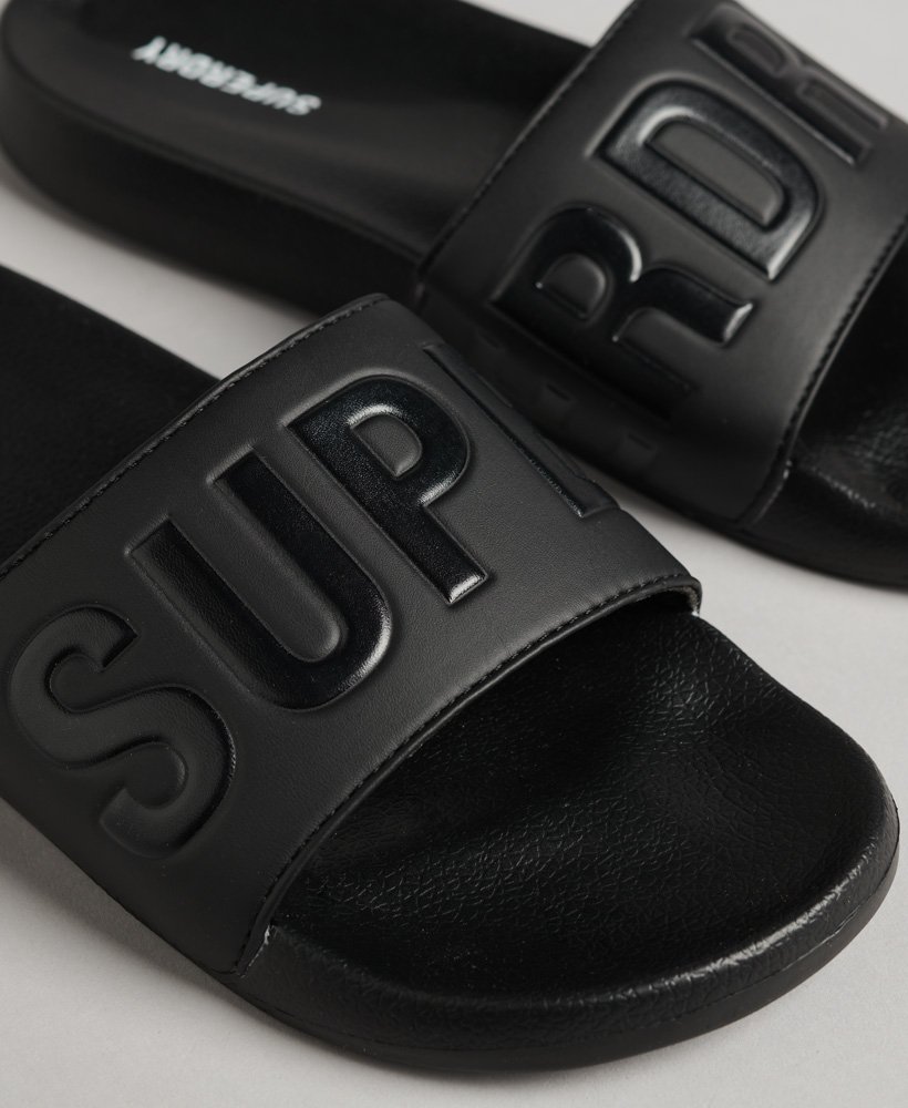 core pool sliders in zwart