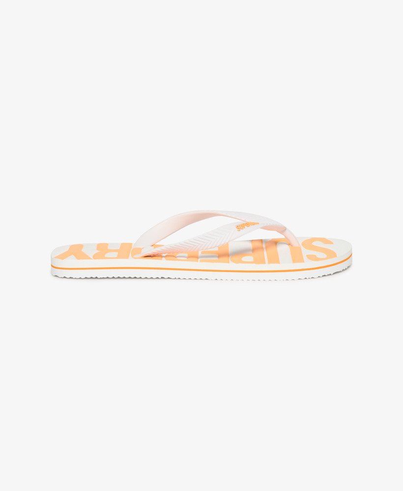 vintage teenslippers in het wit