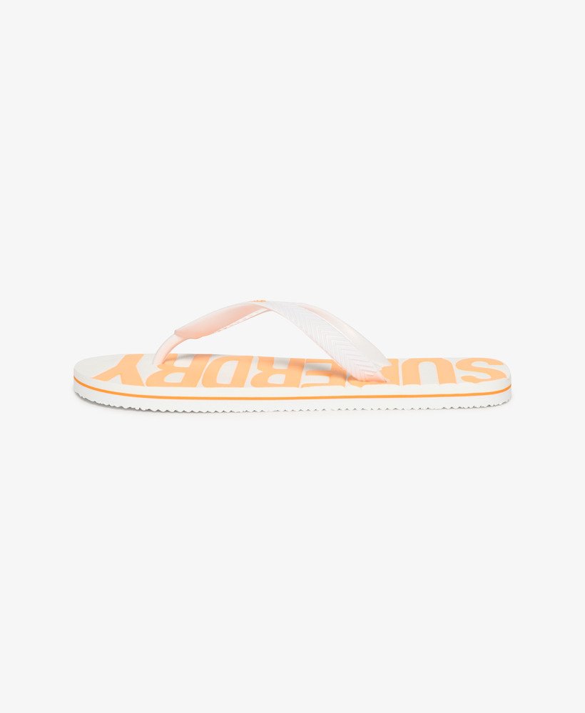 vintage teenslippers in het wit