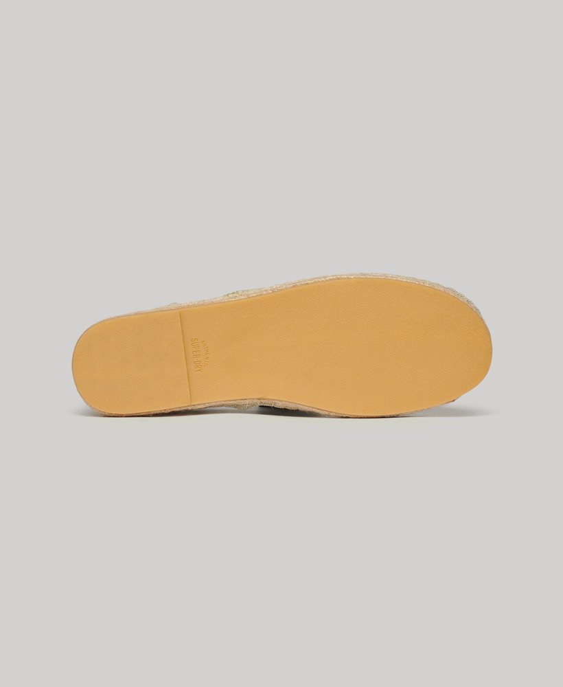 canvas espadrilles in steenbruin