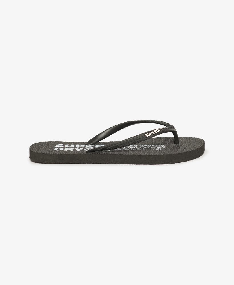 studios teenslippers in zwart