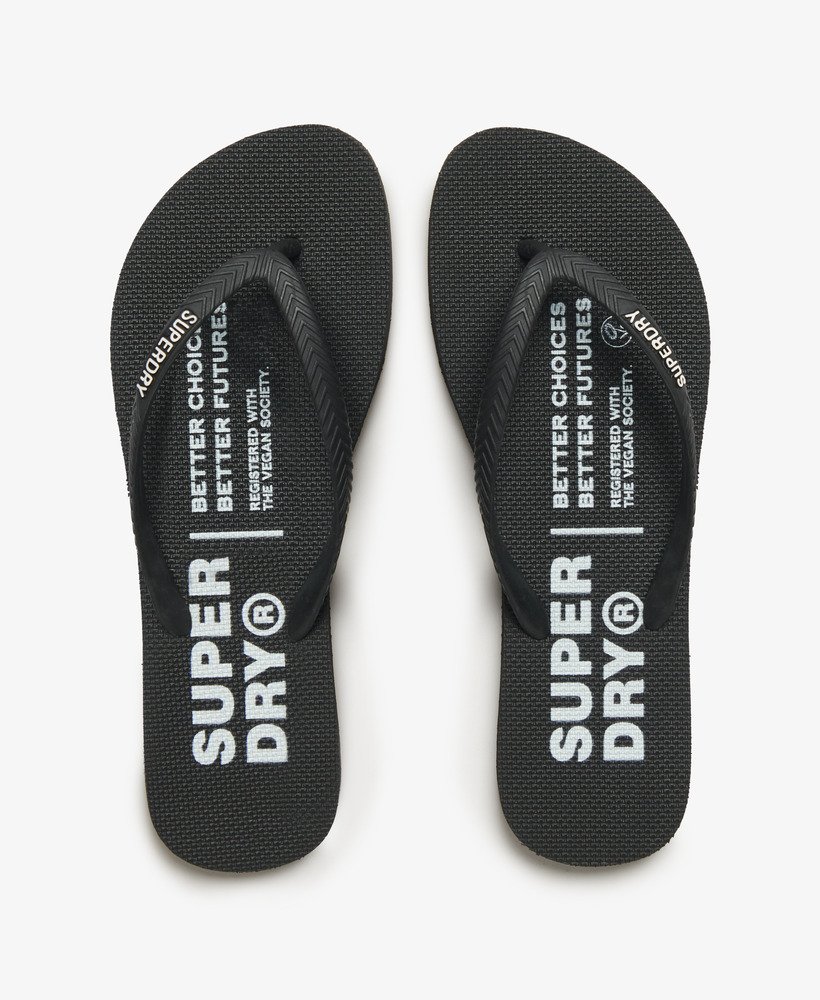 studios teenslippers in zwart