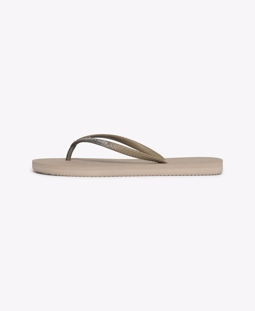 Core Metallic Flip Flops