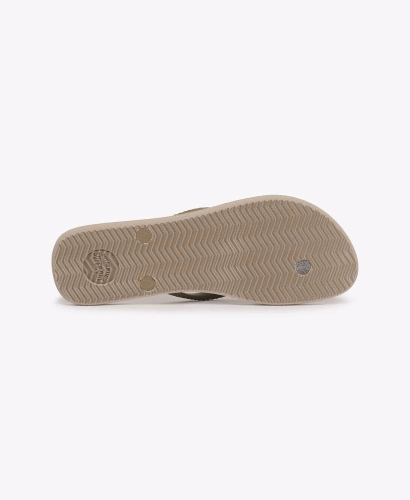 Core Metallic Flip Flops