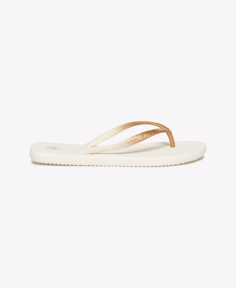 Core Metallic Flip Flops