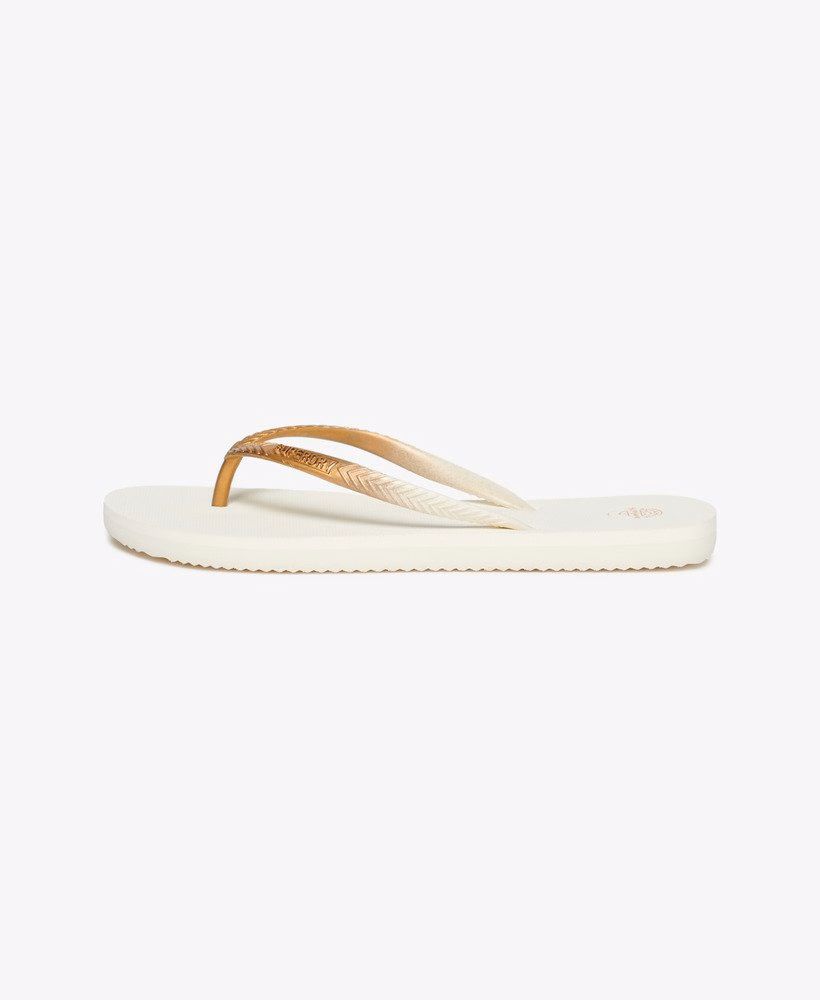 Core Metallic Flip Flops