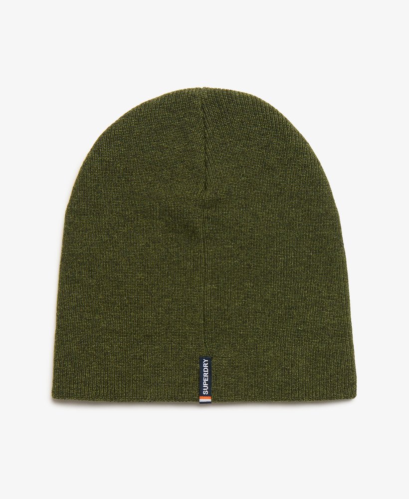 sport tri logo trucker cap in deep army green marl