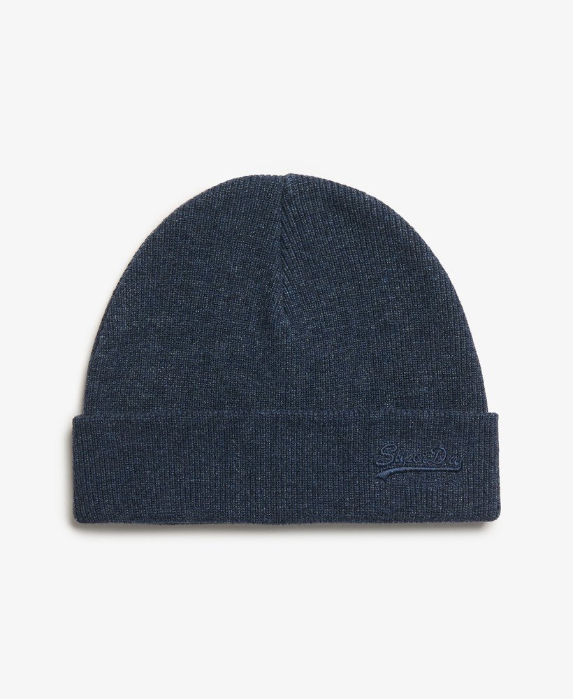 sport tri logo trucker cap in richest navy marl