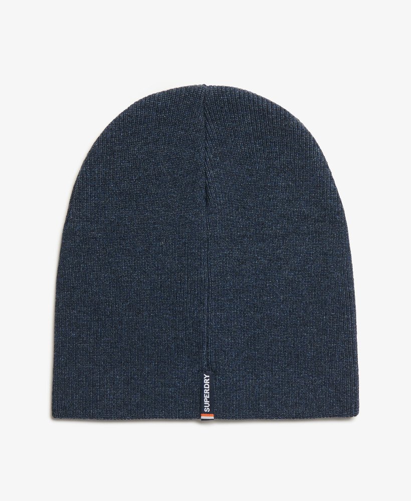 sport tri logo trucker cap in richest navy marl
