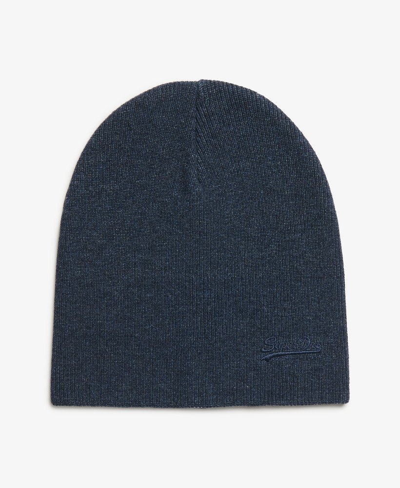 sport tri logo trucker cap in richest navy marl