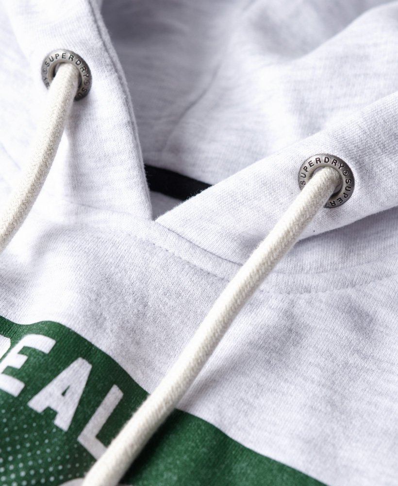 vintage box gradient hoodie in ice marl