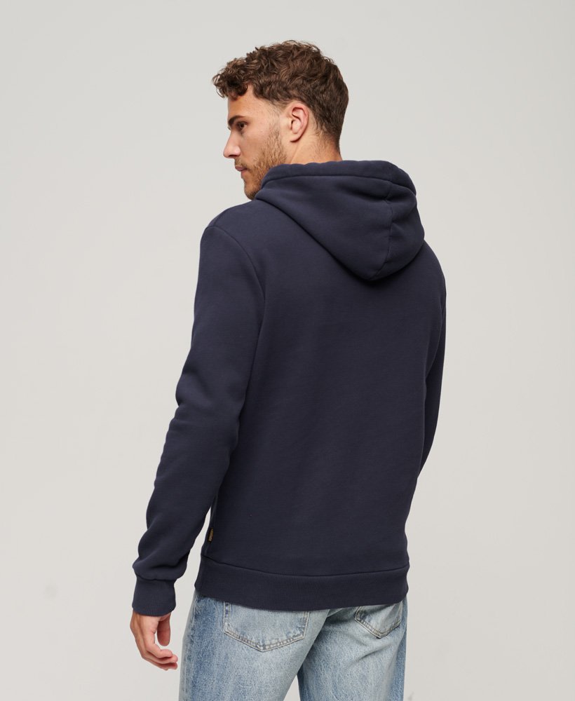 vintage box gradient hoodie in atlantic navy