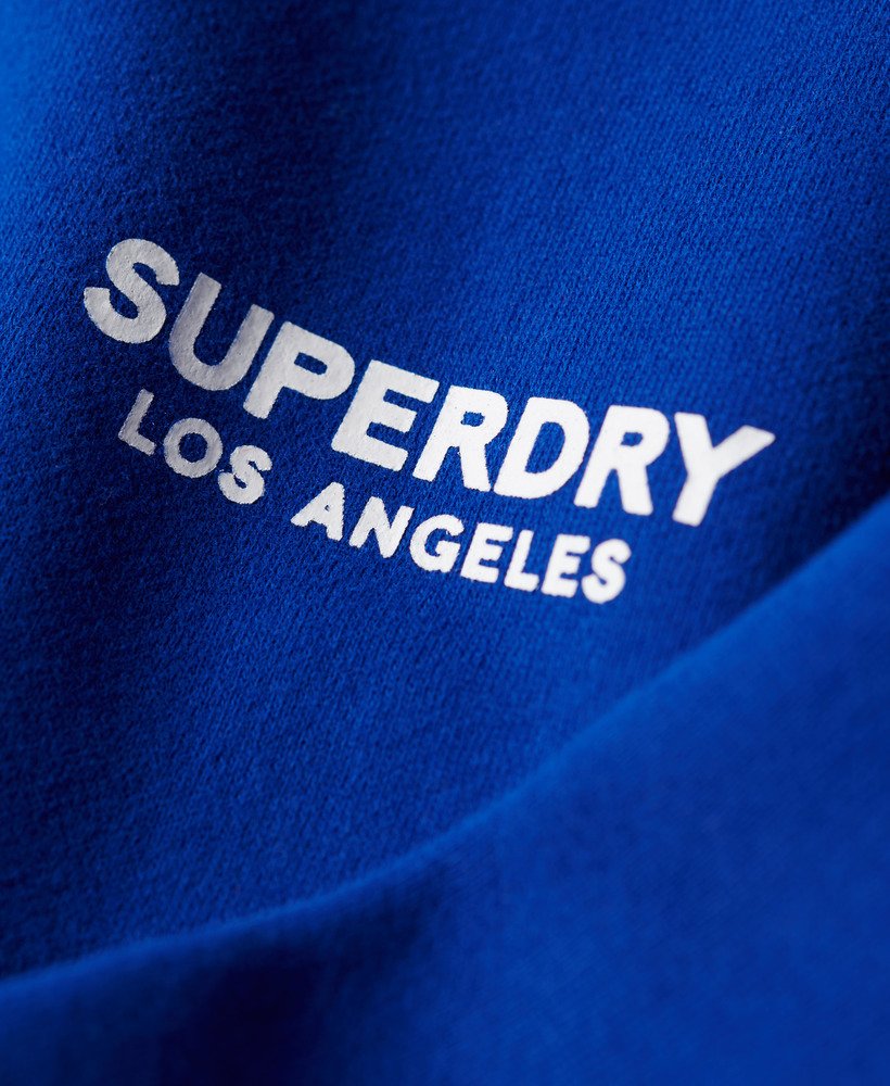 sport loose crew sweatshirt in mazarine blue