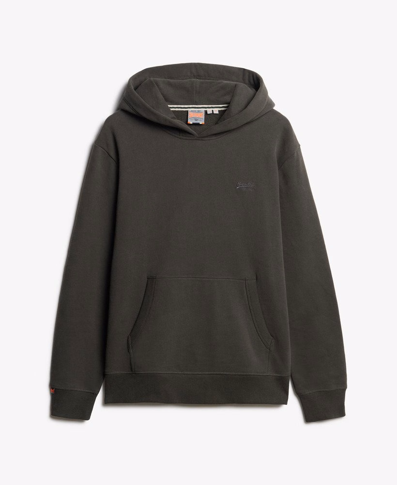 Essential Logo Half Brushed Hoodie