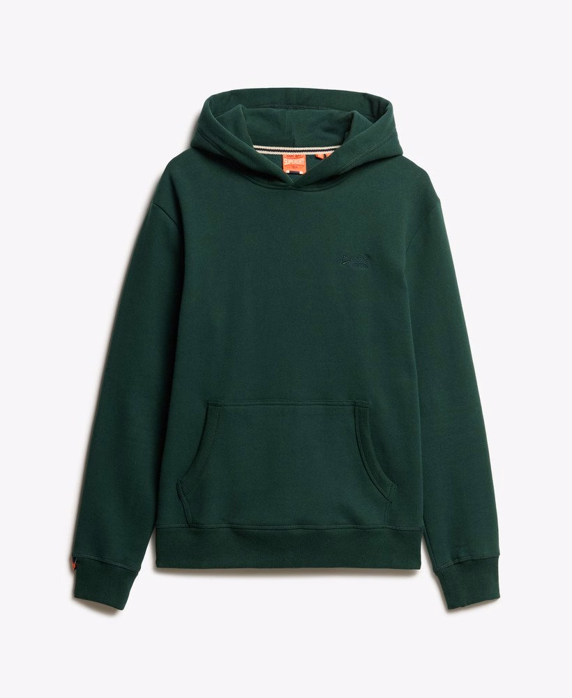 Essential Logo Half Brushed Hoodie
