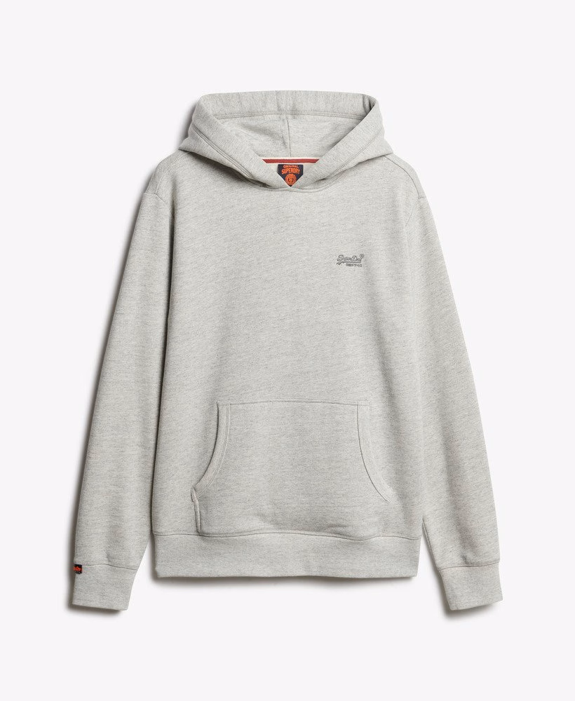 Essential Logo Half Brushed Hoodie