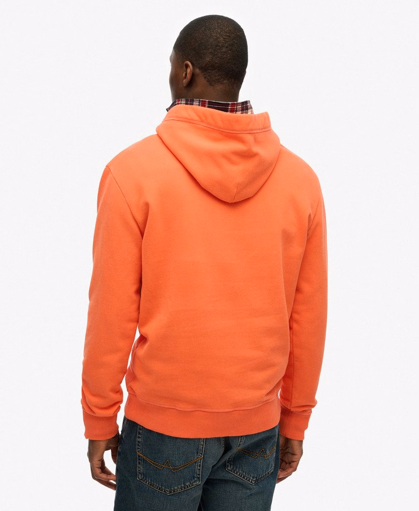 Essential Logo Half Brushed Hoodie