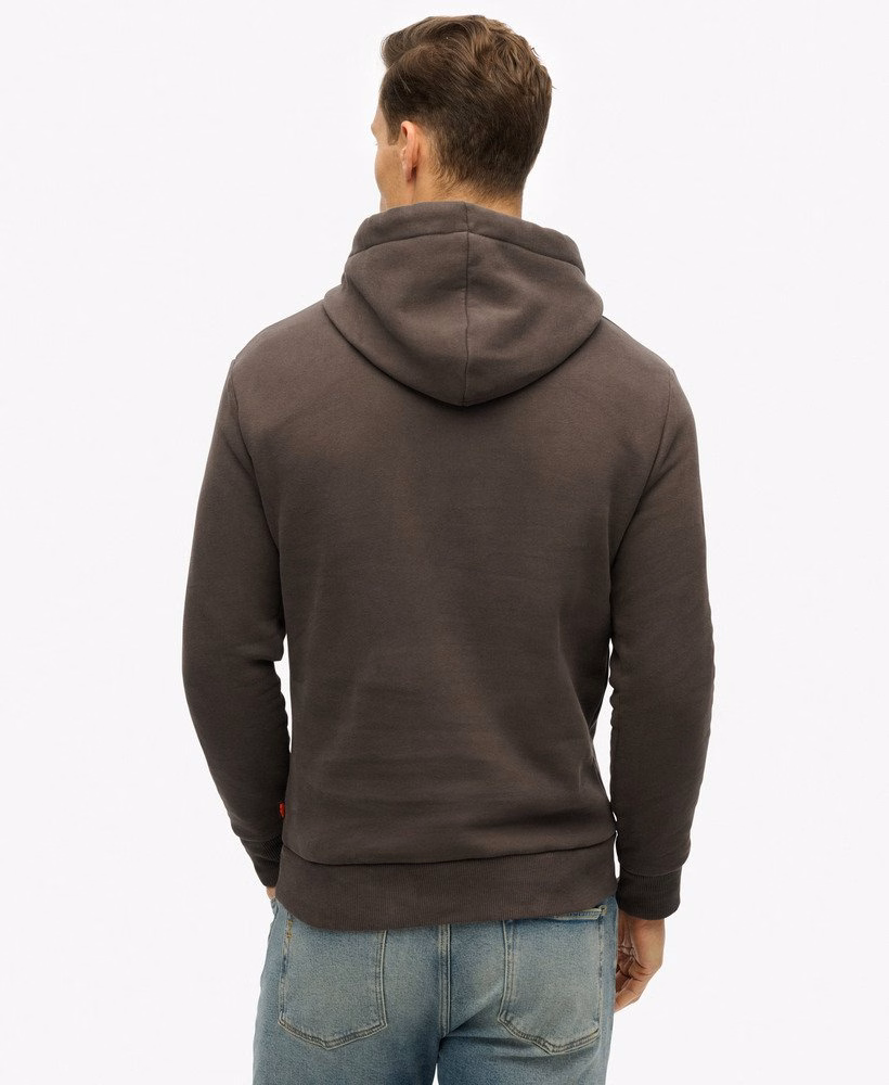 Zwarte hoodie met doodskop