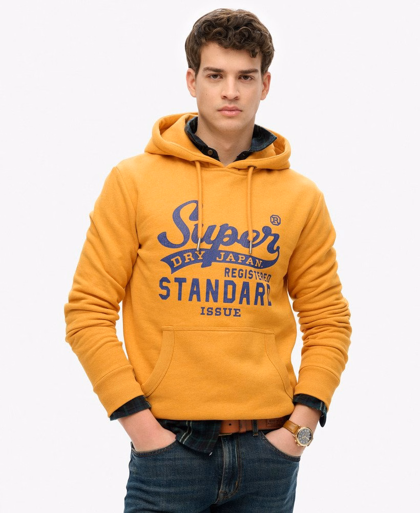 Hoodie met standaard script