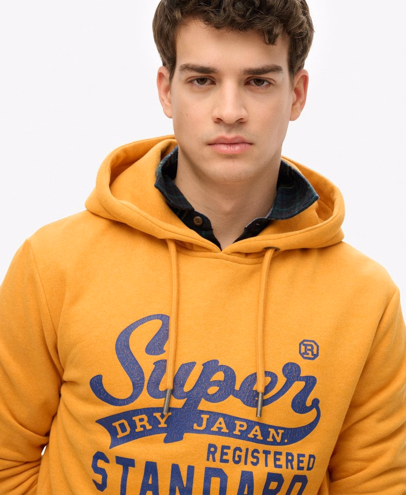 Hoodie met standaard script