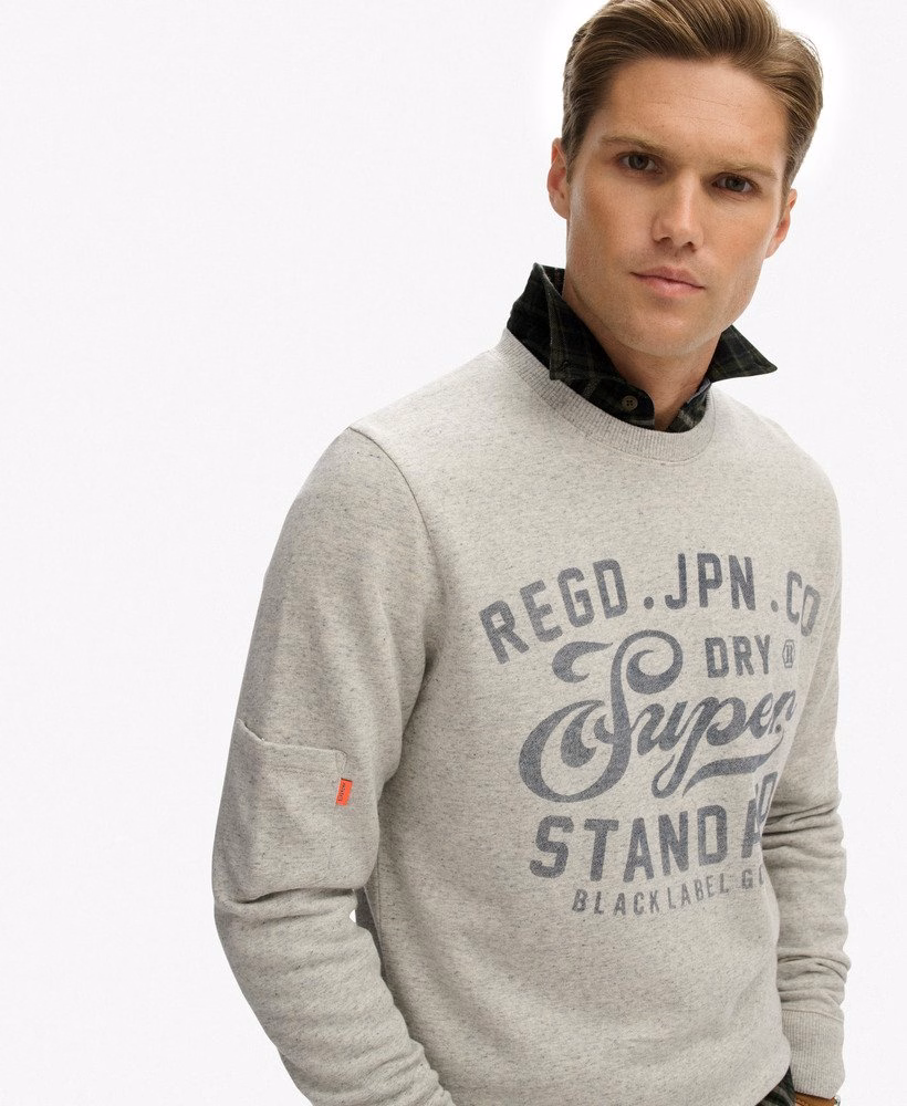 Industriële, relaxte sweater