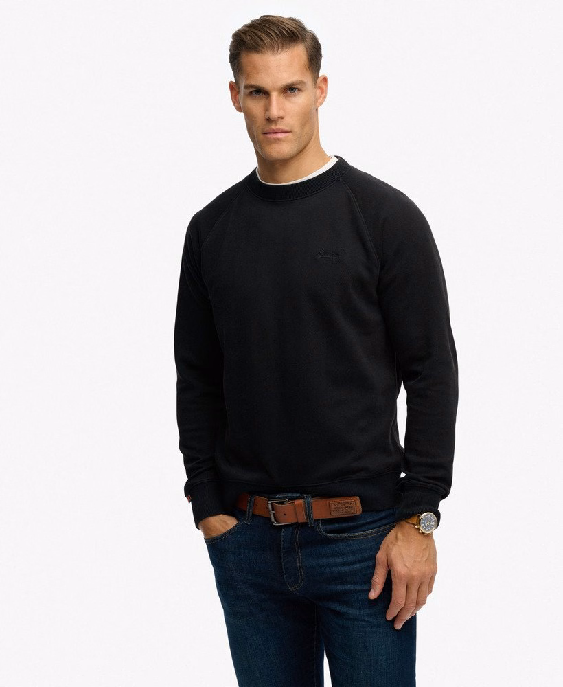 Essential Logo Raglan Crew Sweatshirt