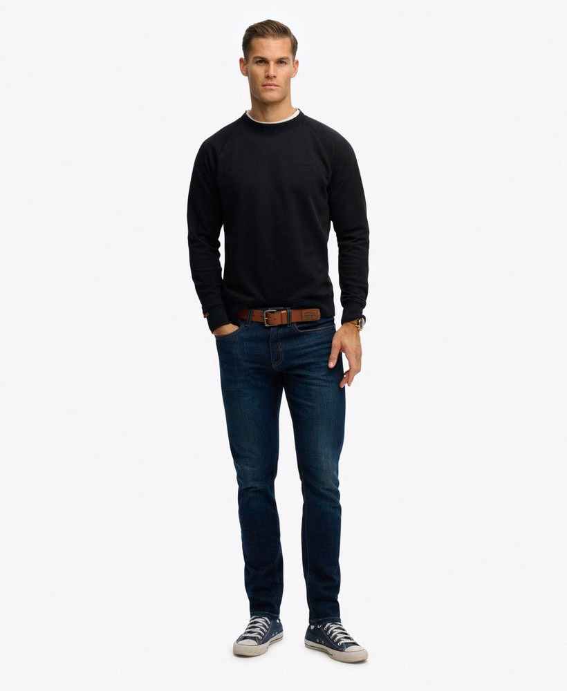 Essential Logo Raglan Crew Sweatshirt