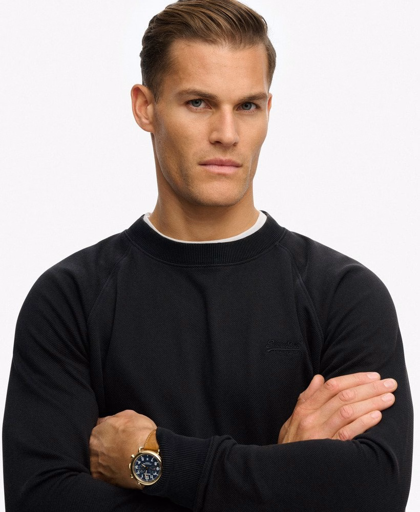 Essential Logo Raglan Crew Sweatshirt