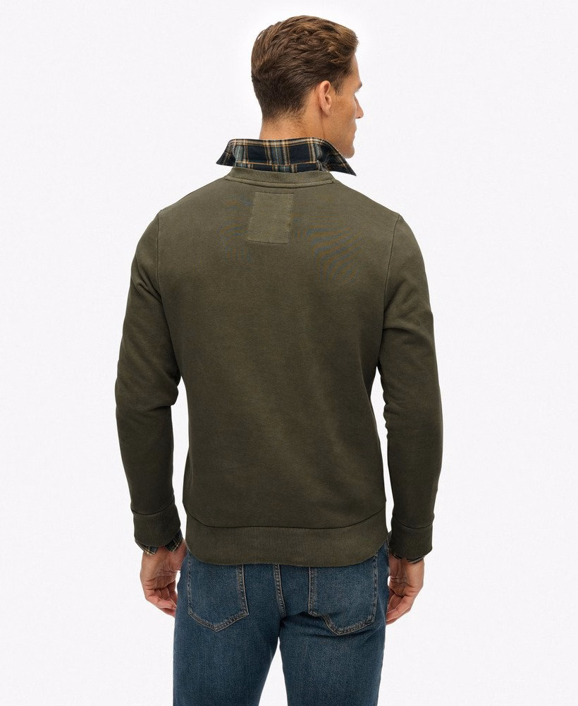 Sportieve sweatshirt met reliëf