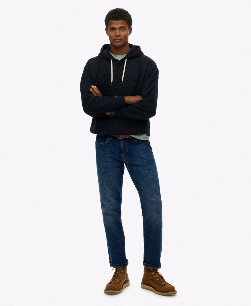 Oversized sportieve hoodie met reliëf
