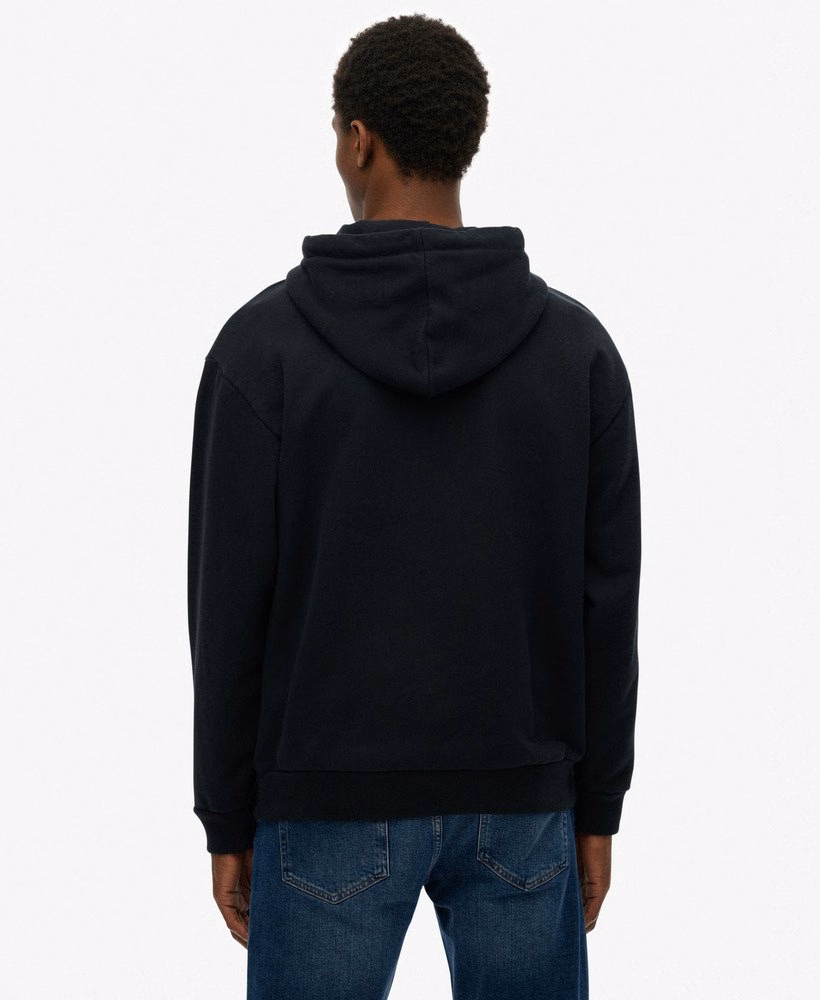 Oversized sportieve hoodie met reliëf