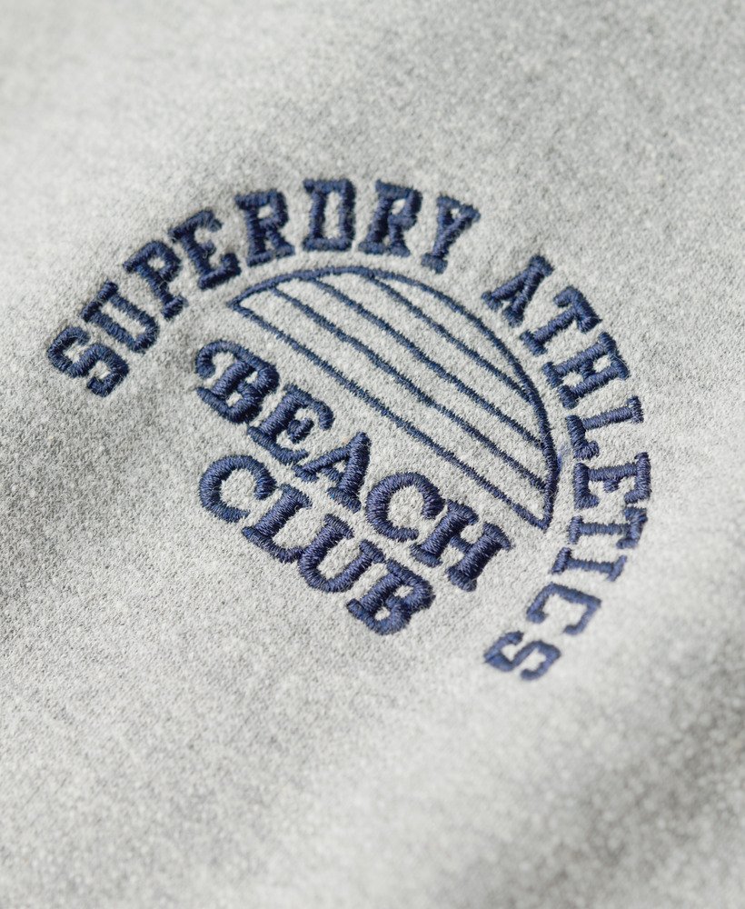 athletic essentials sweatshirt in grijs gemêleerd