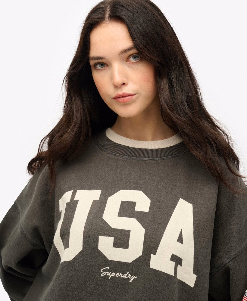 Athletic Essentials Relaxed Crew Sweatshirt