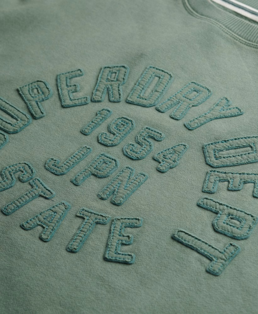 Athletic Essentials Tonal Applique Crew Sweatshirt