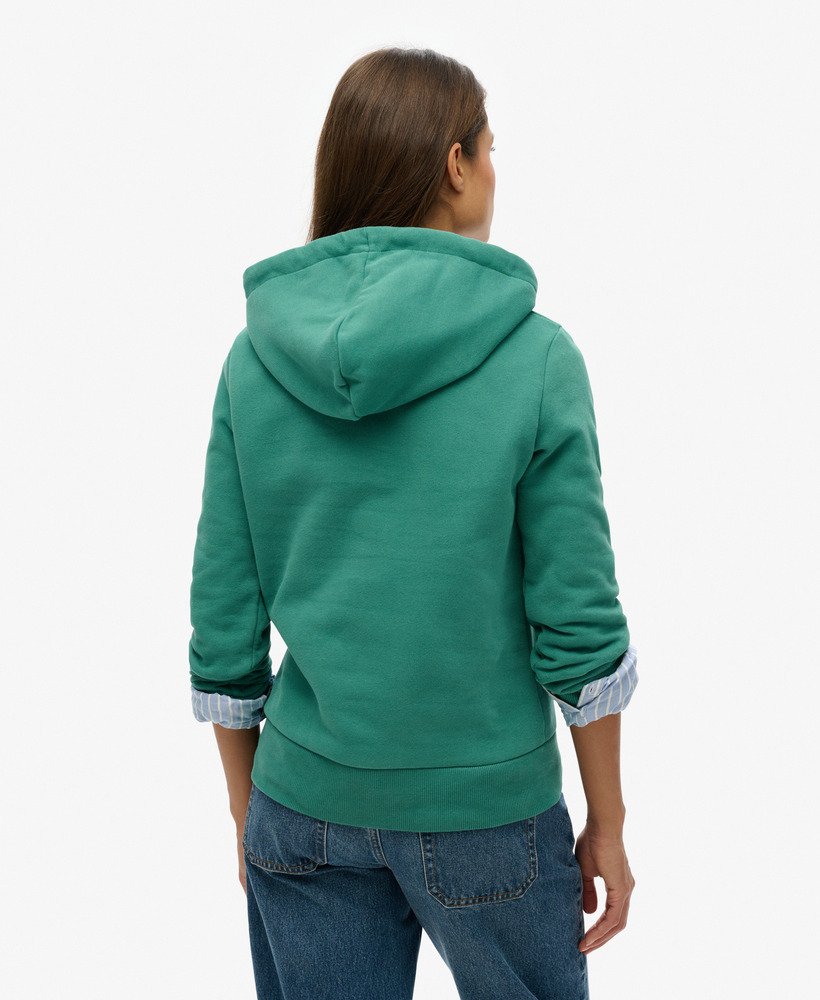 super 77 hoodie in pine green