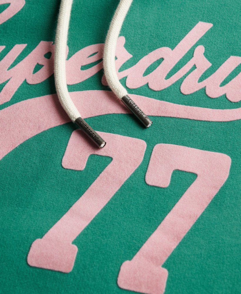 super 77 hoodie in pine green