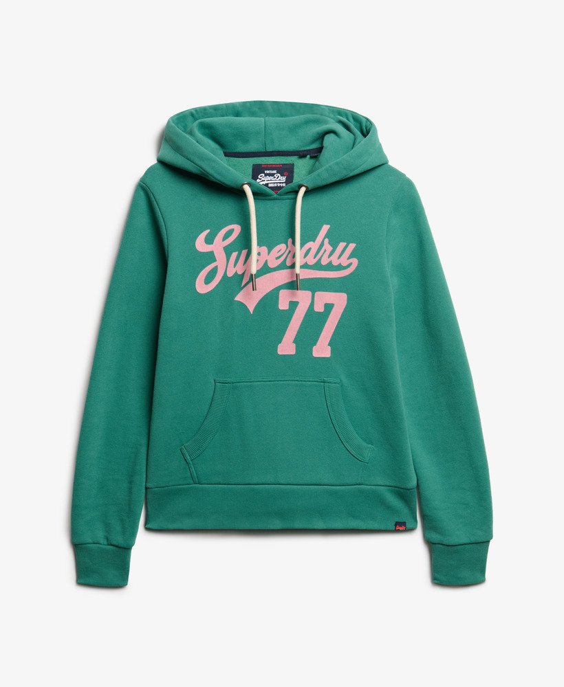 super 77 hoodie in pine green