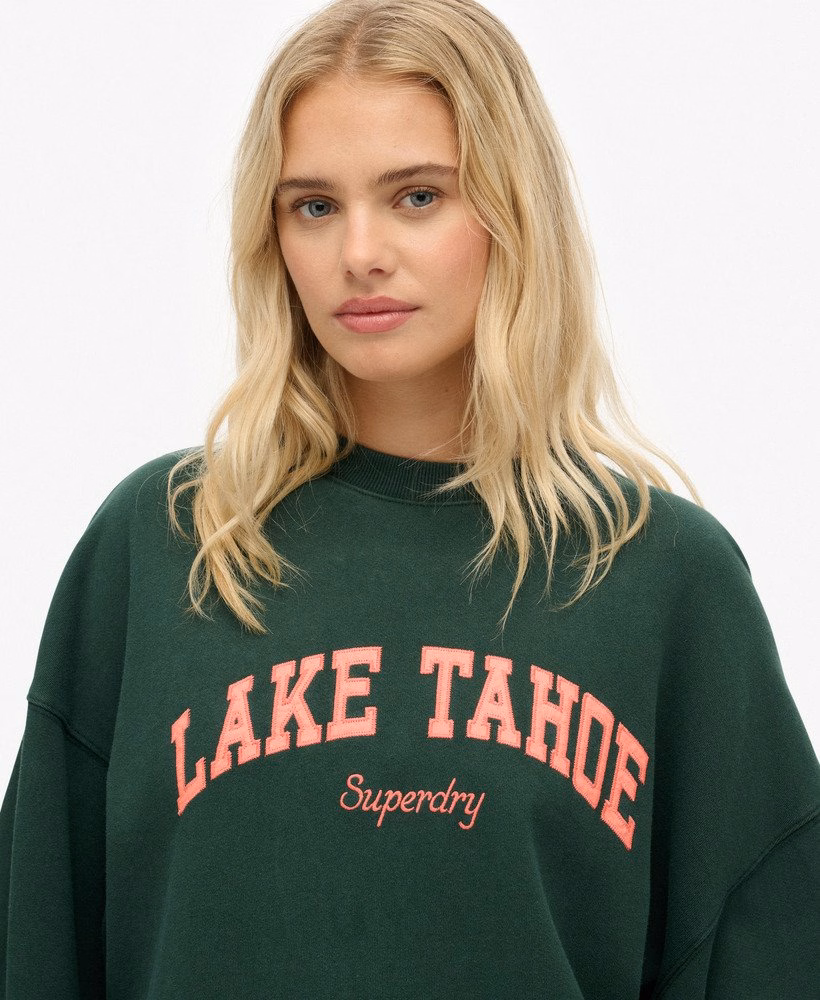 Outdoor Location Loose Crew Sweatshirt