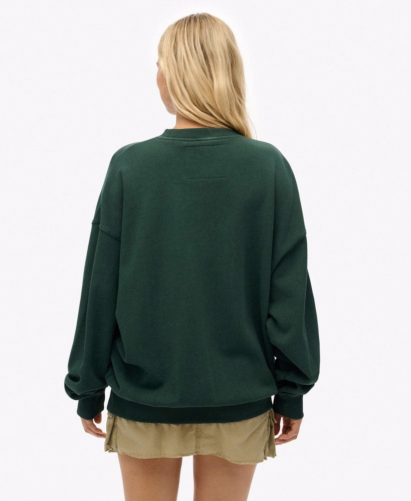 Outdoor Location Loose Crew Sweatshirt
