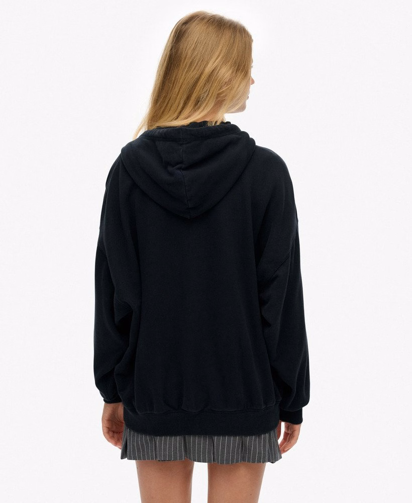 Athletic Essentials oversized hoodie met rits