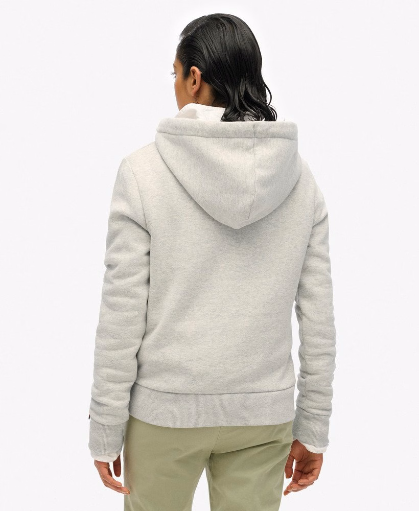 Hoodie met regenboogstrepen