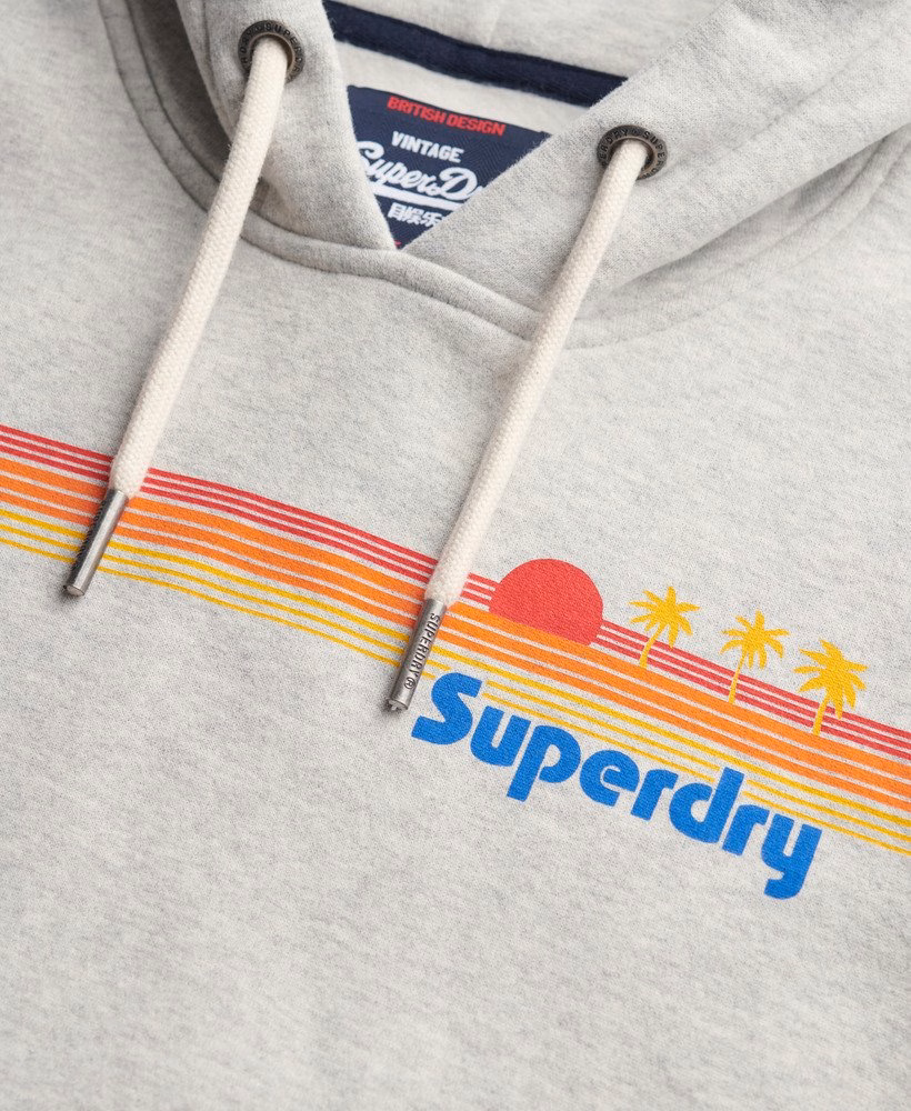 Hoodie met regenboogstrepen